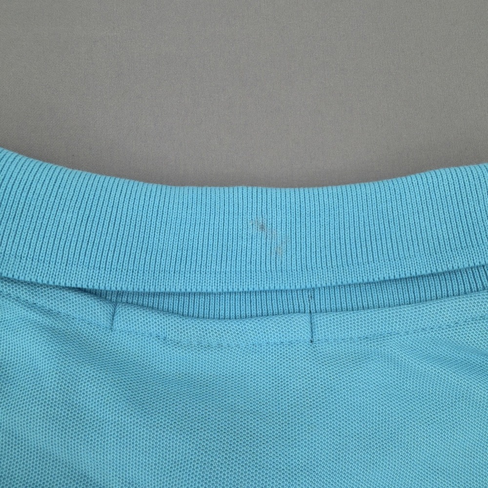 U.S. Polo Assn Performance Pique Polo Shirt Men's XL Blue Pony Short Sleeve Golf - Picture 8 of 8